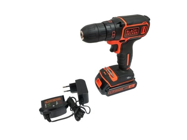 Аку. дупчалка/одвртувач 18V 1.5Ah Black+Decker