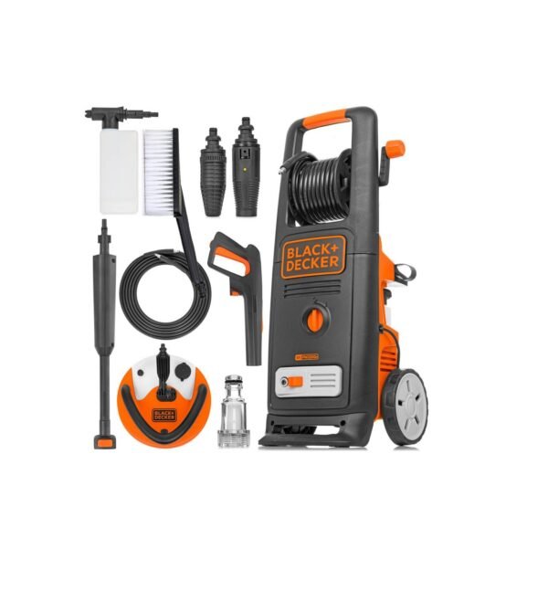 Перач под висок притисок 2200W со четка 150бар Black+Decker