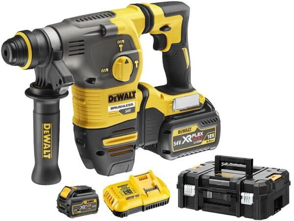 Аку. комбиниран чекан SDS-Plus 54V 2.8J FLEXVOLT - Image 2