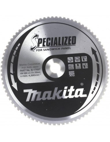 TCT Лист за пила 165x20x42T B-63133