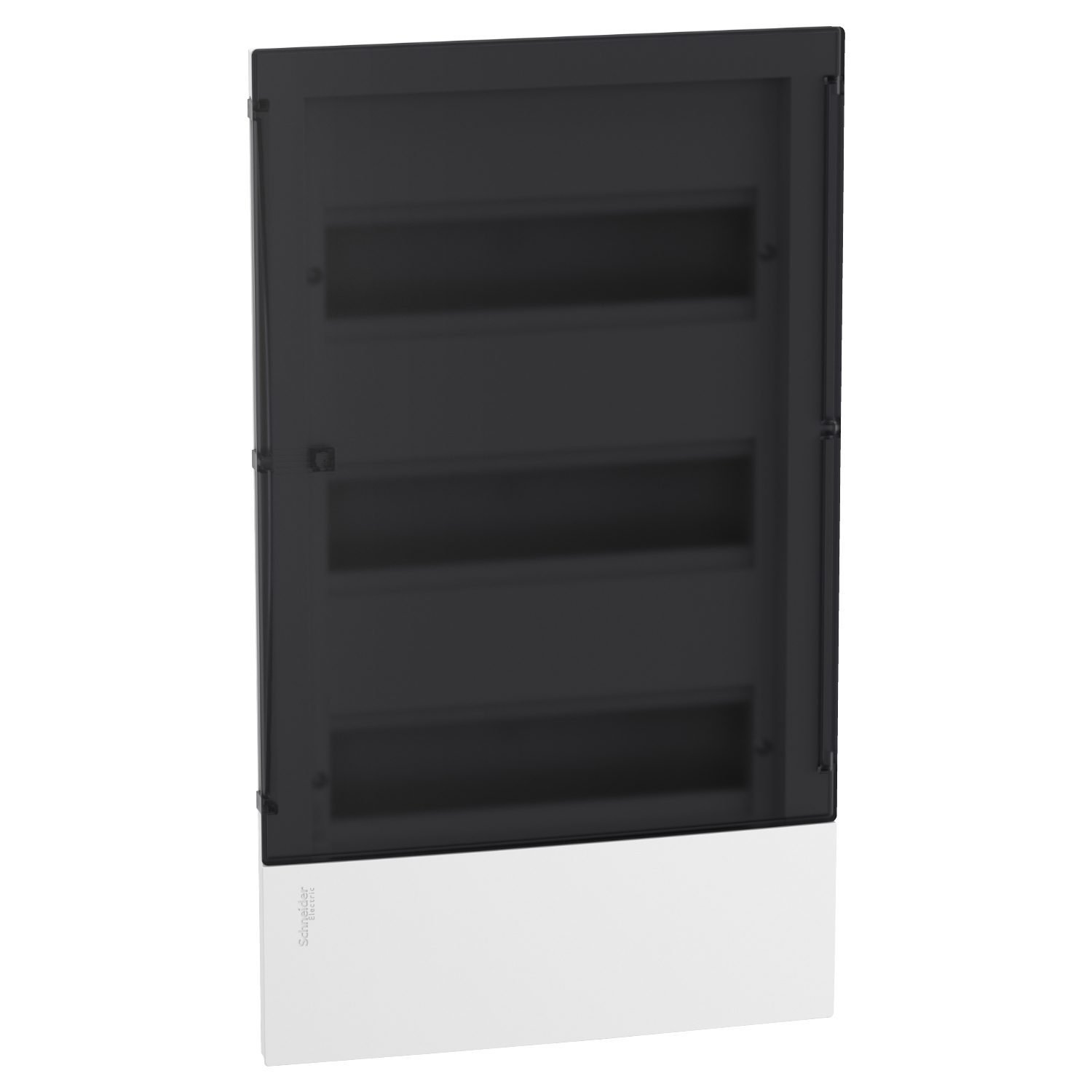 Станска табла вградна црн капак за 36 осигурувачи MINIPRAGMA SCHNEIDER