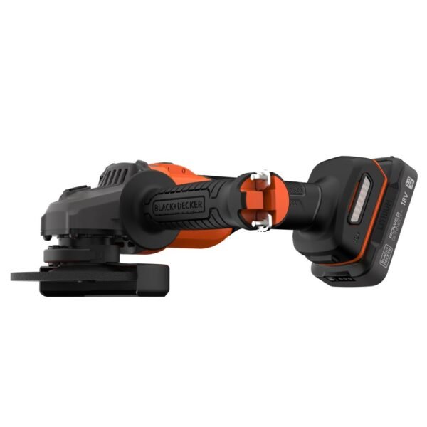 18V Аголна брусилка 115mm 2x2Ah Brushless, во торба